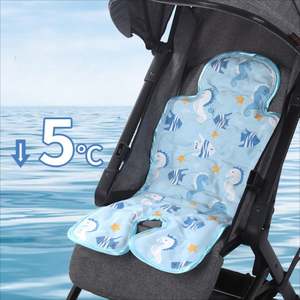 Coussin de siège de voiture portable pour l'été chaud pour garder bébé confortable - Product Image 1