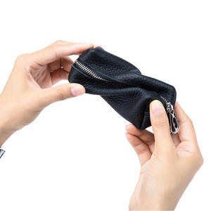 Porte-clés multifonctionnel en cuir de vachette Andong pour femmes, grand portefeuille court, porte-clés de voiture, porte-monnaie, sacs mignons 2929 - Product Image 6