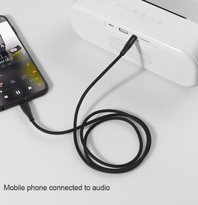 Câble audio numérique USB Type-C vers prise <span class=keywords><strong>jack</strong></span> mâle 3,5 mm pour <span class=keywords><strong>iPhone</strong></span>, Samsung et Huawei – Transfert audio 16 bits/48 kHz - Product Image 3