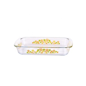 <span class=keywords><strong>Platos</strong></span> para Hornear de <span class=keywords><strong>Vidrio</strong></span> Resistente al Calor de Alta Calidad con Tapa de Silicona, Color Rojo, Plato Rectangular de <span class=keywords><strong>Vidrio</strong></span> para Horno, Bandeja de <span class=keywords><strong>Vidrio</strong></span> Apta para Microondas - Product Image 3