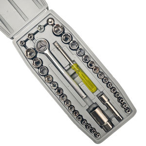 Jeu de clés à douille universelles <span class=keywords><strong>avec</strong></span> rallonges et douilles pour bougies d'allumage - M - Product Image 5