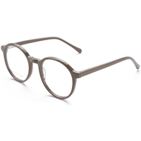 Monture de lunettes optiques rondes rétro Elan Optical RD26090 en acétate, unisexe, à monture complète, écologique, sans peinture – Grande Vente
