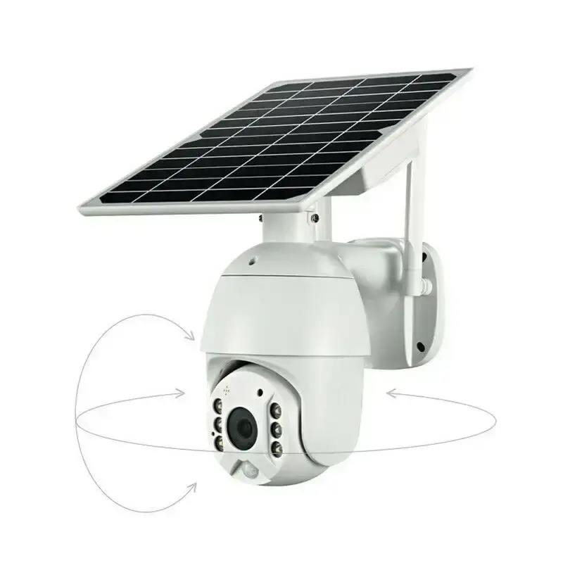 人気のデザインIp360防水Simソーラーパワーワイヤレスカメラバッテリー