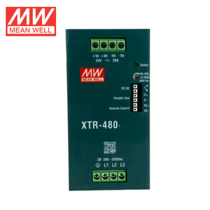 Alimentation à découpage Mean Well <span class=keywords><strong>XTR</strong></span>-480 Series 480W avec boîtier en maille métallique, tensions de sortie 12V/24V/36V/48V - Product Image 2