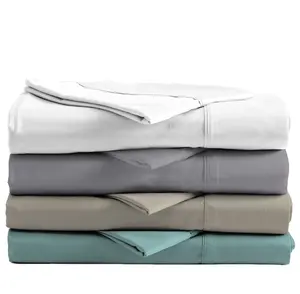 Wrinkle Resistant Sateen 300 Thread Count Hotel Collection Custom Size Sheet Duvet Cover Bedding Set