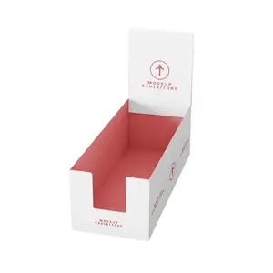 Custom Display Paper Box Tear Away Cardboard Box For Storage