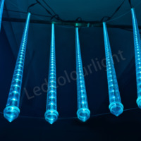 Décoration de scène rvb effet 3d 360 pixels changement de couleur DMX SPI Led Tube WIFI APP contrôle éclairages