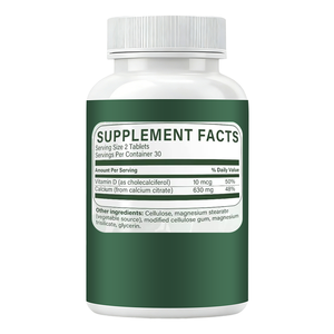 Rosebest Grosir OEM Label Pribadi Suplemen Vitamin dan Mineral Kalsium Vitamin D3 Tablet Suplemen Diet dalam Kemasan Besar - Product Image 4