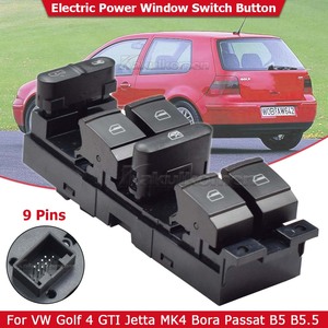 3bd959857 1j4959857 Chrome cửa sổ kiểm soát chuyển đổi cho VW GOLF 4 GTI Jetta MK4 Bora Bọ Cánh Cứng Passat B5 1j4959857d 1j4959857c - Product Image 6