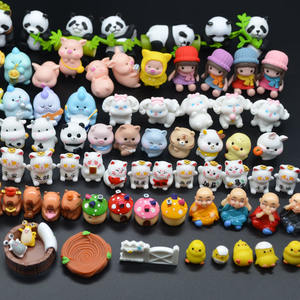 Miniature en plastique résine jouet animaux <span class=keywords><strong>Figurines</strong></span> pour salle de bain Zoo sac porte-clés bain bombe jardin <span class=keywords><strong>terrarium</strong></span> plante décoration artisanat - Product Image 6