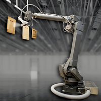 Robot de revêtement industriel à 6 axes avec PLC et moteur pour soudage, pulvérisation et peinture