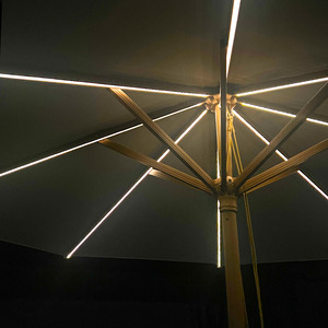Parasol Solaire Électrique en Aluminium de Haute Qualité avec Éclairage LED, Résistant au Vent, Design Moderne, pour l'Extérieur (Vente en Gros) - Product Image 6