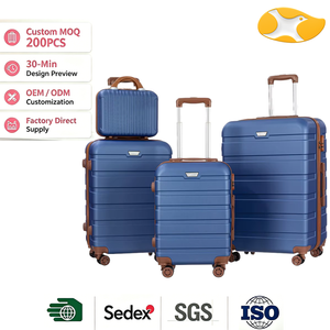 Juego de Maletas de Viaje de Tres Piezas al por Mayor Maleta Universal para Hombre y Mujer con Ruedas de Gran Capacidad - Product Image 1
