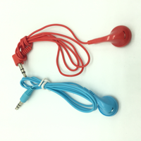 Earphone murah Earphone sekali pakai untuk Headphone Earbud Headset penerbangan penerbangan penerbangan