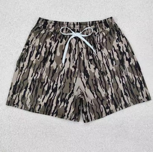 Trajes de Baño Largos de Verano para Niñas, Familiares, con Estampado de Camuflaje Verde, Transpirables y Ecológicos, de Poliéster/Nailon - Product Image 4