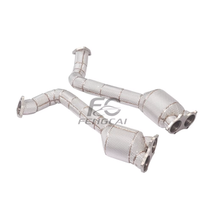 Tubo de Escape de Acero Inoxidable SS304 con Protector Térmico para Porsche 718 GT4 <span class=keywords><strong>GTS</strong></span> 2023-2025 <span class=keywords><strong>4</strong></span>.0L, Turbo de Alto Flujo para Mejora de Potencia - Product Image 6