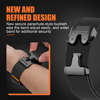 Bracelet de montre en nylon alpin extensible personnalisé 26 mm 22 mm à libération rapide pour Garmin Vivoactive 6 Forerunner 970, bande élastique