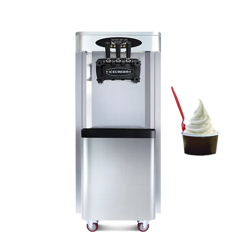 Commercial Cone Softee Softy Icecream Frozen Yogurt Soft Serve Making Ice Cream Machine For Home