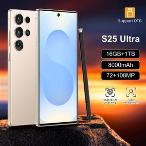 Teléfono Móvil S25 Ultra Desbloqueado 5G con Pantalla HD <span class=keywords><strong>de</strong></span> 7.3 Pulgadas, Doble SIM, Doble Modo <span class=keywords><strong>de</strong></span> Espera, Alto Rendimiento - Product Image 4