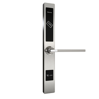 Cerradura Inteligente para Hotel o Apartamento Europeo con Tarjeta RFID T57 o M1, con Sistema de Software de Gestión Gratuito