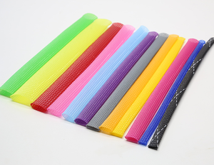 Custom Usable Wear-resistant Nylon 66 Expandable Braided Sleeves for <b>Cable</b> Protection - Product Image 3