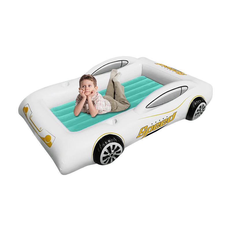 EDIESI, Matelas Voiture, Matelas Gonflable Voiture, Lit Gonflable 1 Place, Avec Pompe à Air Électrique 12V Et 3 Adaptateurs (Noir