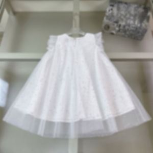 Elegante Vestido Formal de Lujo sin Mangas con Cuello Redondo para Niñas - Versión Coreana de Cintura Alta, Largo hasta la Rodilla, Estilo Princesa con Lazo - Product Image 2