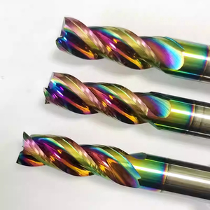 HRC55 솔리드 텅스텐 카바이드 <span class=keywords><strong>CNC</strong></span> 엔드 밀 커터 알루미늄 코팅 사각 황삭 밀링 커터 용 특수 3F 엔드 밀 - Product Image 6