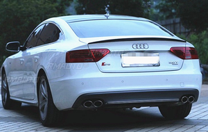 สปอยเลอร์หลัง สำหรับ Audi A5 4 ประตู ปี 2009 2010 2011 2012 2013 2014 2015 2016 ชุดแต่งสปอยเลอร์ฝากระโปรงท้ายรถยนต์ อุปกรณ์ตกแต่งรถยนต์ - Product Image 2