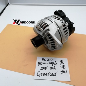 Alternateur 24V 80A 10PK pour excavatrice EC210 EC290, moteur diesel D7D D7E, VOE20763576 20763576 - Product Image 2