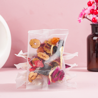 Tisane Détox Naturelle Yoni pour le Bien-être Féminin - Mélange de Canneberges, Dattes et Baies de Goji - 10 Sachets de Thé en Pyramide - Soulage les Douleurs Menstruelles