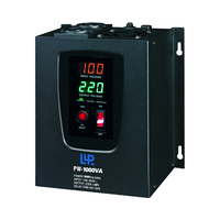 Régulateur de tension automatique monophasé KEBO 1000VA, stabilisateur mural PWB, affichage LED à deux chiffres, relais AC en cuivre, 98%