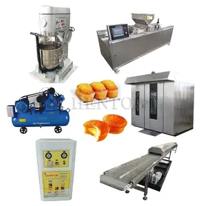 Long Service Life Cake Batter Filling Machine / Electric Oven For Baking Cake / Cup Cake Machine