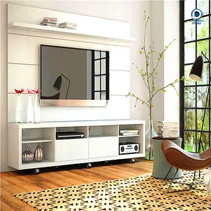 Tv gabinete de rack de madera de diseño chino soporte de tv led moderna del Gabinete de la tv