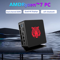 Mini PC Nuevo de Fábrica OEM, AMD Ryzen 7 7840HS, Windows 11, SSD de 2 TB, DDR5, Enchufe EU/US/JP, Compatible con Uso Empresarial