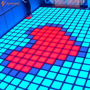 Dalles LED interactives programmables pour jeux commerciaux, grille d'obstacles éditable pour la danse, logiciel de contrôle pour piste de danse LED - Product Image 1