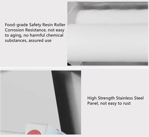 Machine à rouler la pâte à pizza automatique en acier inoxydable pour boulangerie, nouvelle, facile à utiliser - Product Image 5