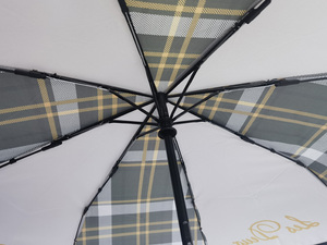 ร่มพับอัตโนมัติ 3 ตอนพร้อมไฟ LED: กลไกเปิด/ปิดอัตโนมัติ กันลมและป้องกันรังสียูวี - ขนาดพกพา <span class=keywords><strong>21</strong></span> นิ้ว - Product Image 4