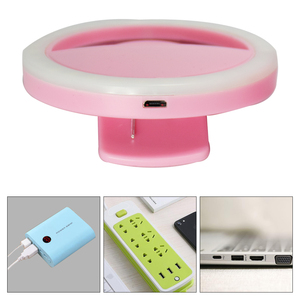 ISHINE Vòng Điền Vào Ánh Sáng 26 Sống Hỗ Trợ Dimmable <span class=keywords><strong>Led</strong></span> Xách Tay Sạc Rgb Sống Điện Thoại Di Động Vẻ Đẹp Fill-In Ánh Sáng - Product Image 6