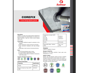 อีพ็อกซี่กราวท์สำหรับงานหล่อท่อ ยึดติดแกนกลาง พื้น ใช้งานได้หลากหลาย ยึดติดแน่น ทนทาน รองรับพื้นผิว และใช้ในงานอุตสาหกรรม - Product Image 6