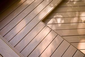 الأرضيات الخشبية المركبة في الهواء الطلق خشب الساج الأسود الأبيض الخشب البلاستيك Wpc التزيين السعر - Product Image 5