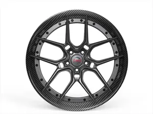 super light forged 6061 aluminum alloy wheels rims carbon fiber forged wheel