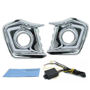 Winauto <span class=keywords><strong>LED</strong></span> ban ngày chạy front bumper Sương Mù Ánh sáng <span class=keywords><strong>DRL</strong></span> cho Mitsubishi <span class=keywords><strong>L200</strong></span> TRITON 2015 2017 nhà máy Giá Vàng Điều kiện Mới - Product Image 2