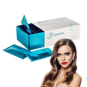Colágeno Marino Hidrolizado en Polvo, Producto de Belleza con Vitaminas, Sachet, Apoya la Salud de la Piel, Cabello y Uñas, Antioxidante, Antienvejecimiento - Product Image 1