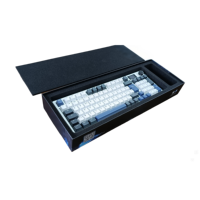 Scatola per Tastiera Meccanica Personalizzata con Logo, Ecologica, Chiusura Magnetica, Scatola Regalo Premium in Cartone Rigido per Gaming con Schiuma Personalizzata