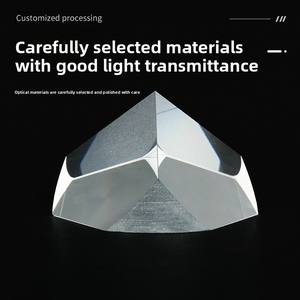 Lente De Prisma De Quartzo Óptico De Alta Precisão Instrumento De Precisão Macro Material BK7 com Prismas Tipo Cone - Product Image 3