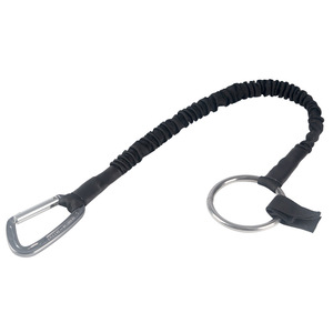 เชือกนิรภัย Zhongyu แบบตาข่าย ไนลอน รุ่น Cow Tail Rope รับแรงดึง 25KN สำหรับกู้ภัยกลางแจ้ง เชือกยืดหยุ่นเพื่อความปลอดภัยทางน้ำและป้องกันการตก - Product Image 2