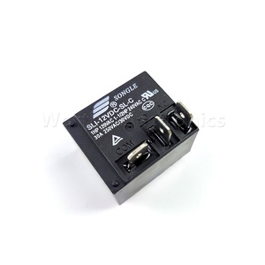 Componentes Electrónicos, Relé Electromagnético de Potencia 5/12/24VDC 30A DIP 5 Pines SLI-12VDC-SL-C para Calentador de Agua - Product Image 1