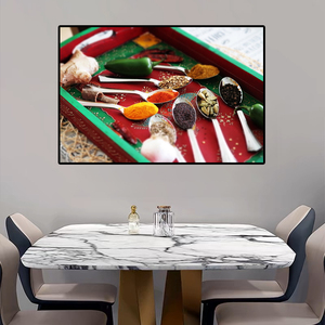 <span class=keywords><strong>Cucina</strong></span> di casa sala da pranzo immagini artistiche da parete grani spezie cucchiaio peperoni tela pittura arte casa decorazioni <span class=keywords><strong>poster</strong></span> <span class=keywords><strong>stampe</strong></span> - Product Image 5