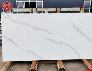 All'ingrosso lastre di pietra di quarzo marrone <span class=keywords><strong>Calacatta</strong></span> nuovo colore pietra artificiale per controsoffitti e piani da <span class=keywords><strong>cucina</strong></span> - Product Image 3